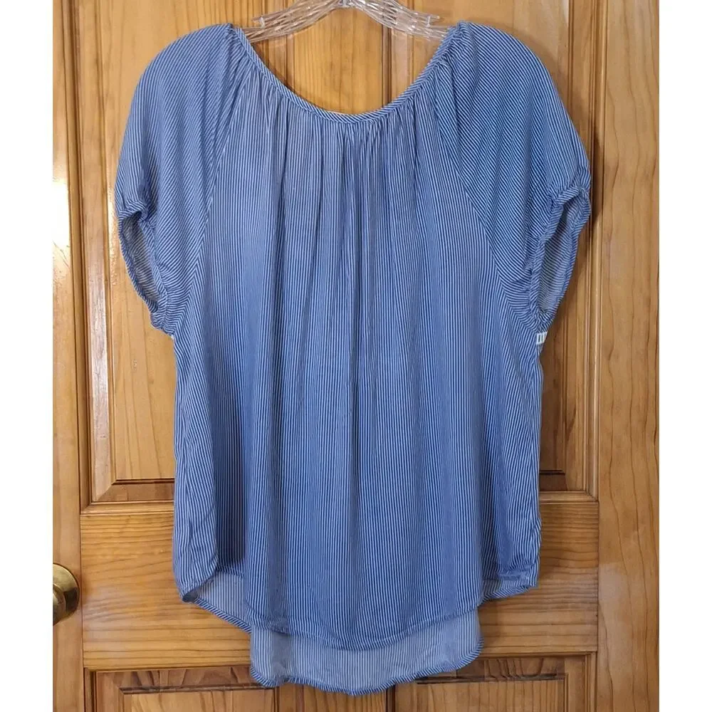 Abercrombie & Fitch Shirt Women's Small Oversized Classic Basic Everyday Preppy